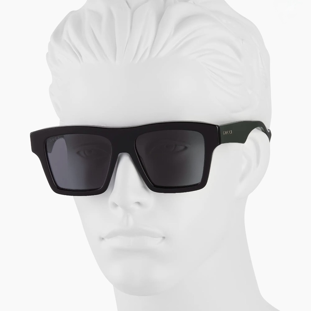 Gucci Black 55mm Square Sunglasses - Picture 2 of 5